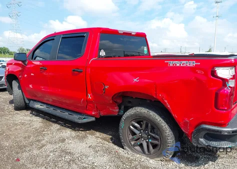 2021 Chevrolet Silverado 1500 4Wd Short Bed Custom Trail Boss from USA, damaged, VIN 1GCPYCEL2MZ199128